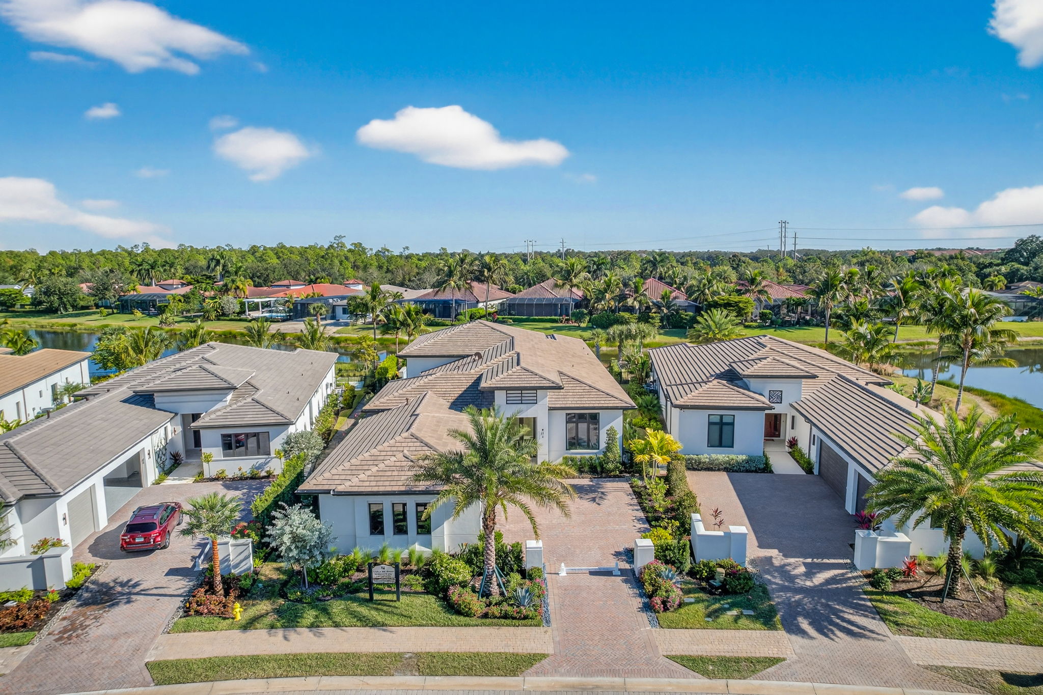 Aerial Front Exterior 2