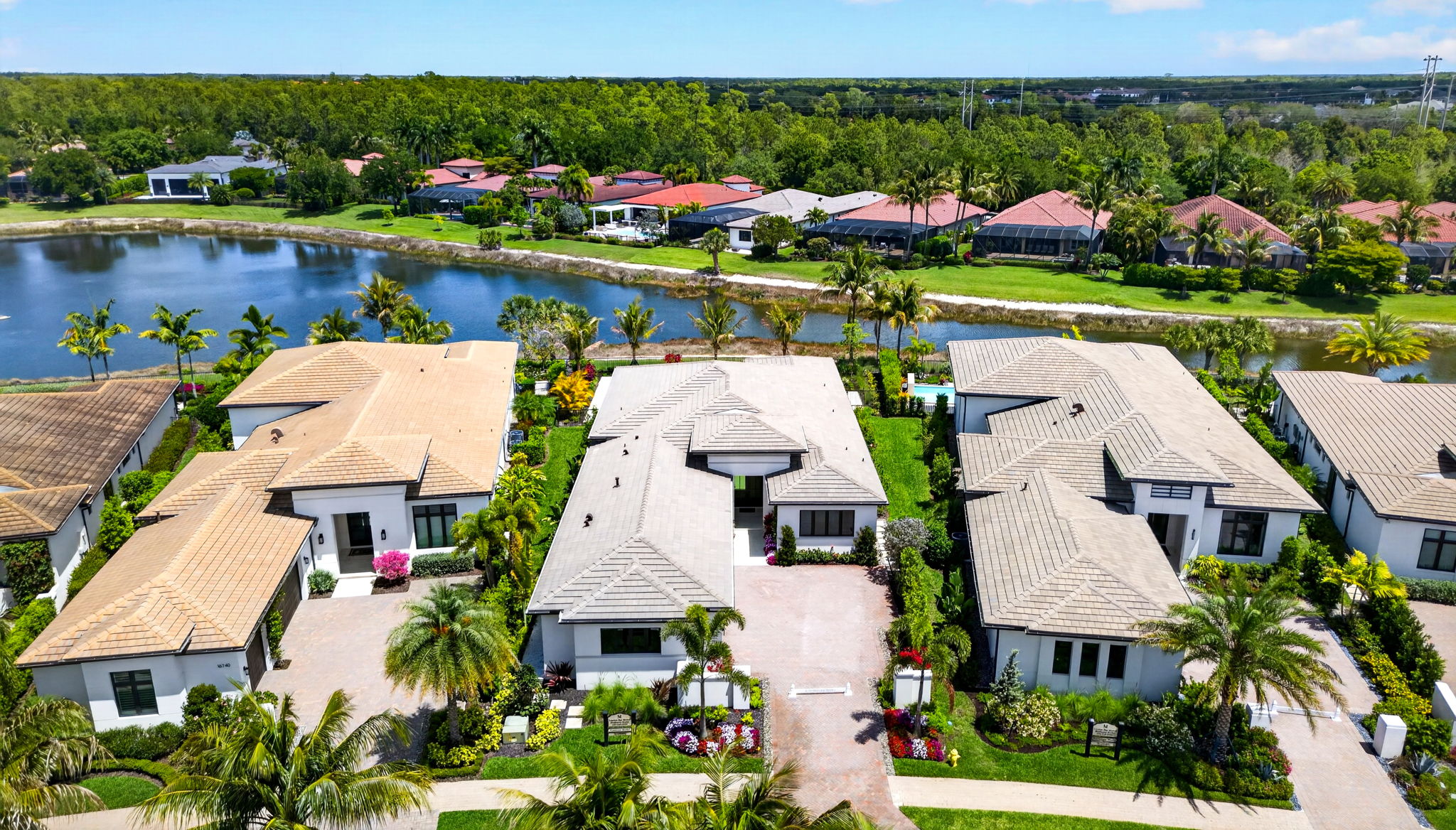 Aerial Front Exterior 1