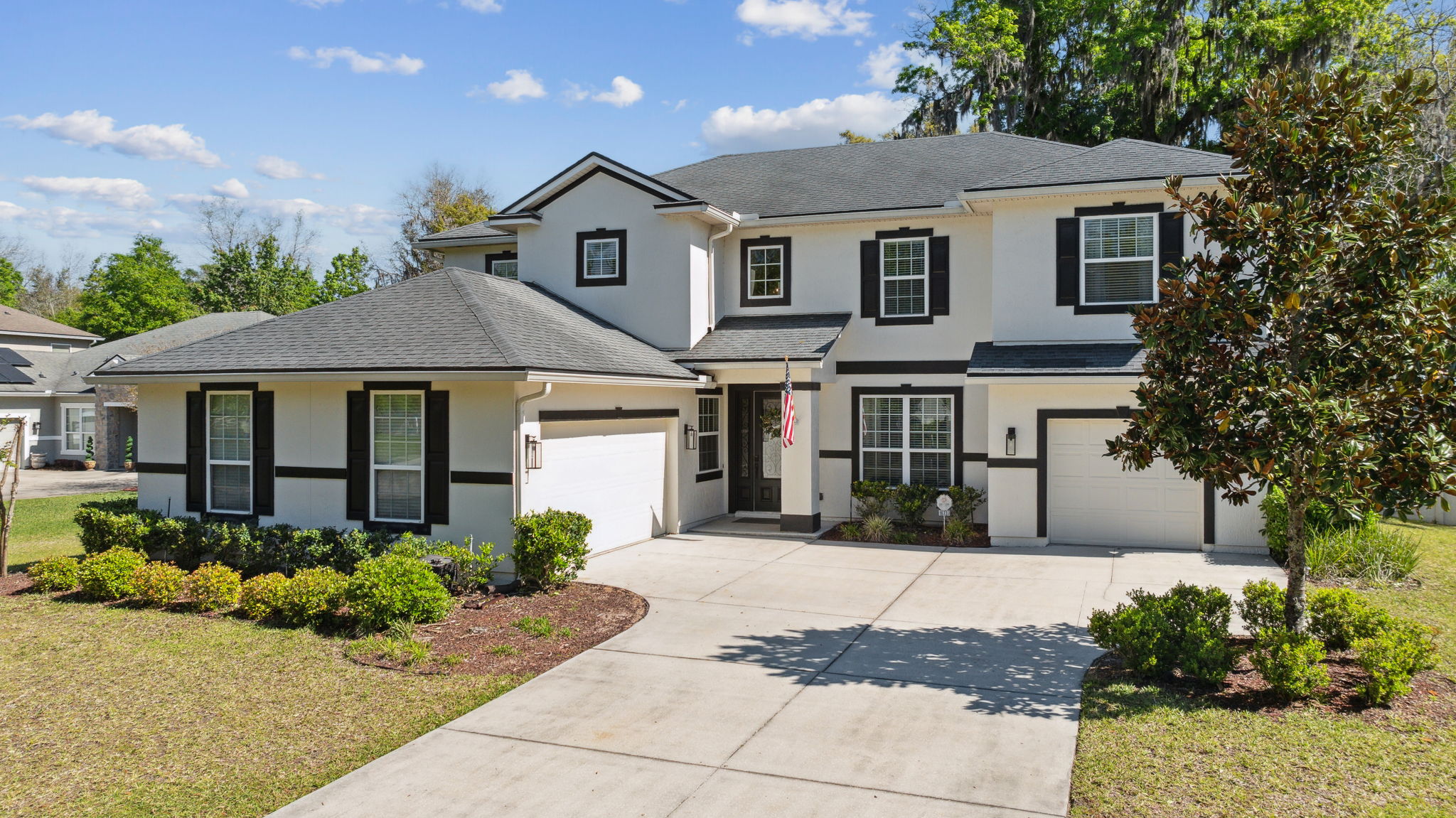 Aerial View Front of Home