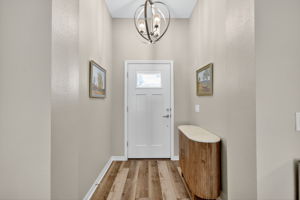 Front Entry and Foyer