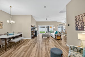 Living and Dining Rooms