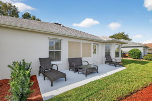 Rear Patio