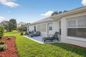 Rear Patio