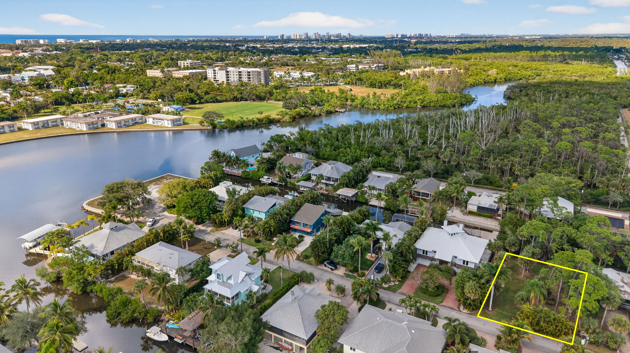 Aerial Front Exterior 2 - lot line