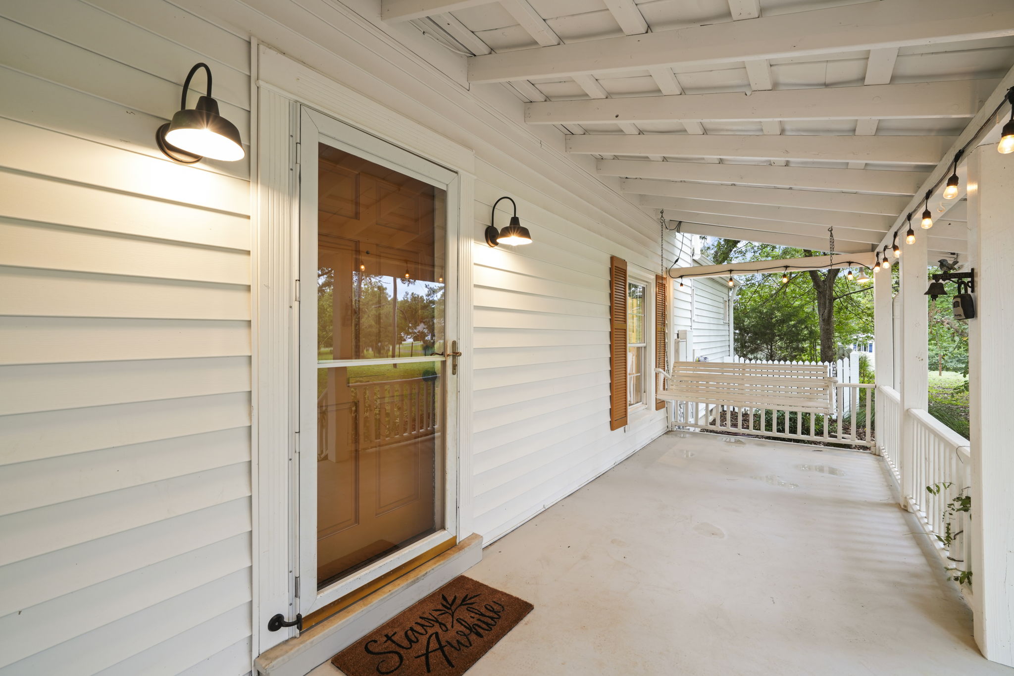 Large Covered Front Porch