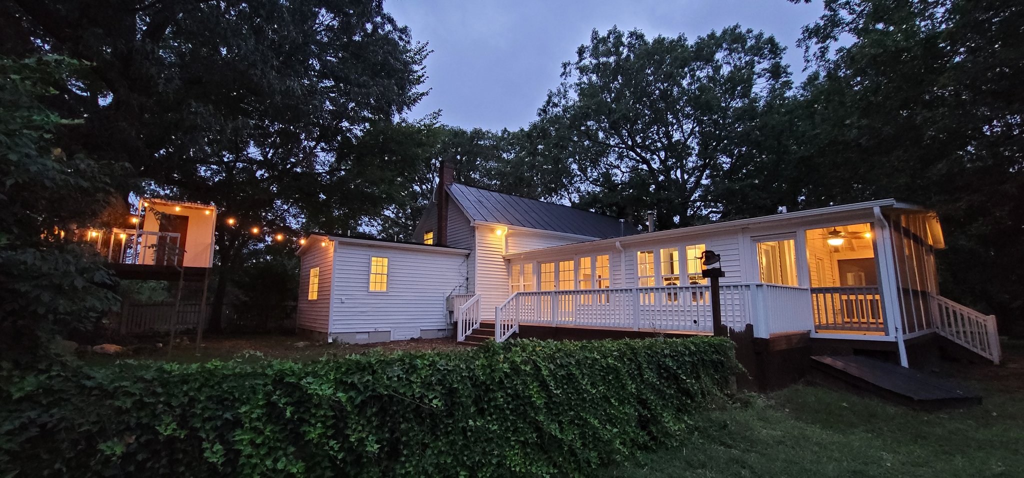 Screen Porch, Deck and Tree House