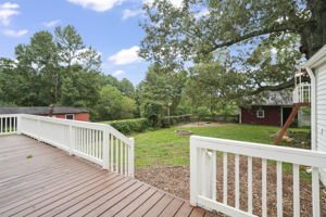 Deck Overlooking Courtyard