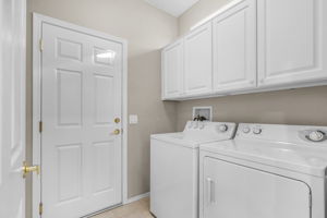 Laundry Room with Additional Storage