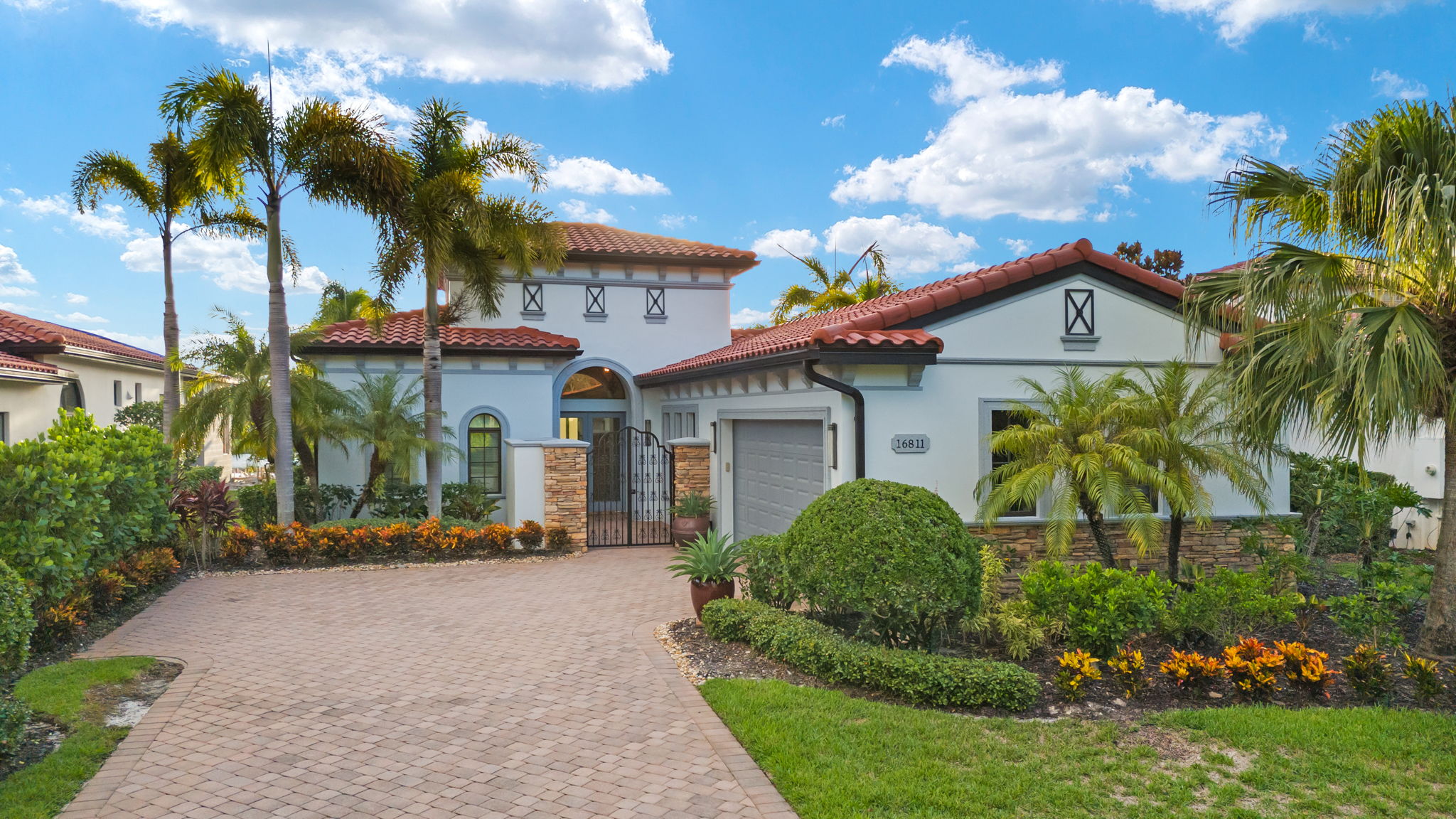 Aerial Front Exterior- Dusk Conversion