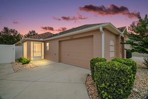 Twilight Front Elevation