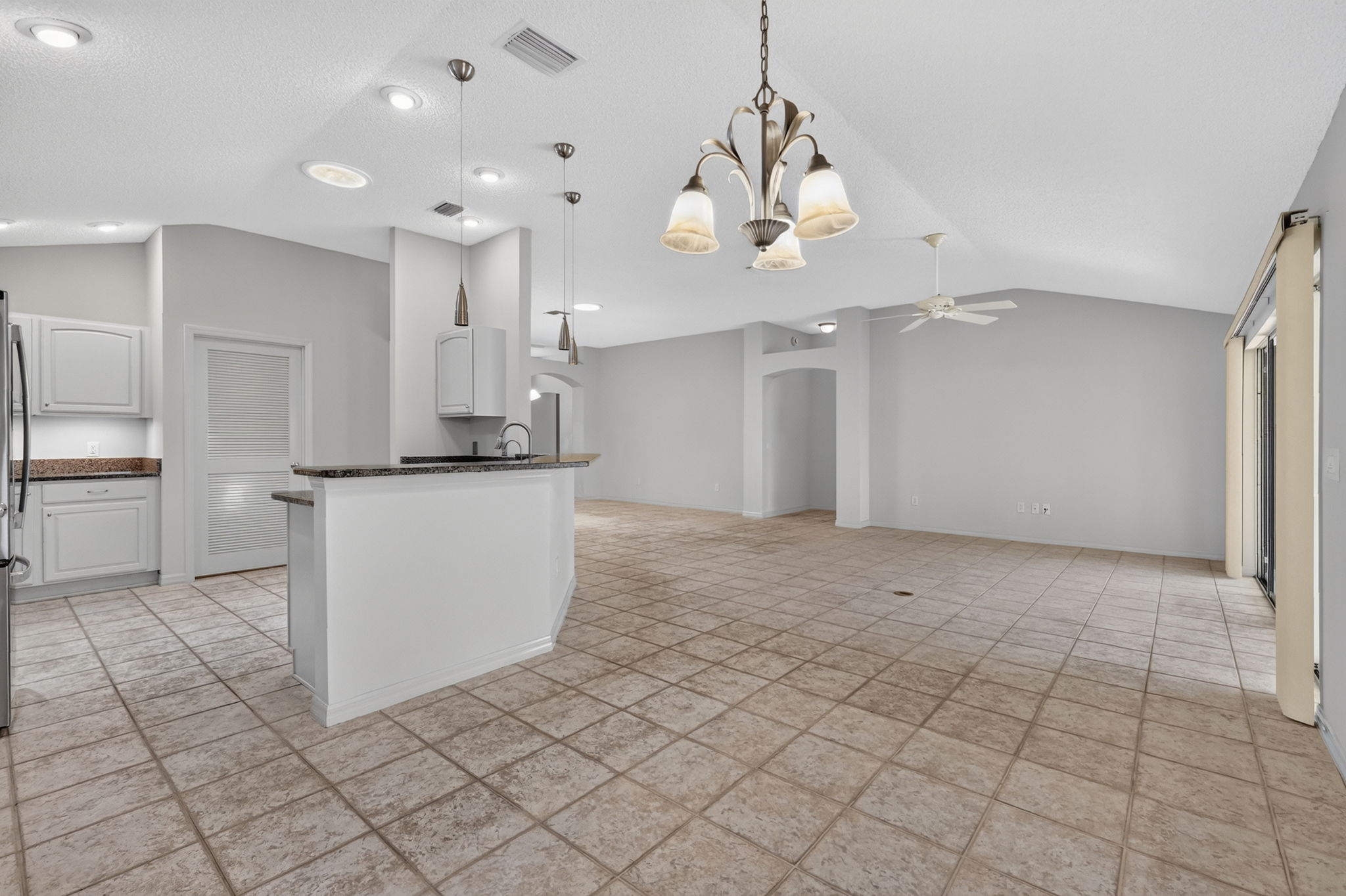 Living, Kitchen, and Dinette
