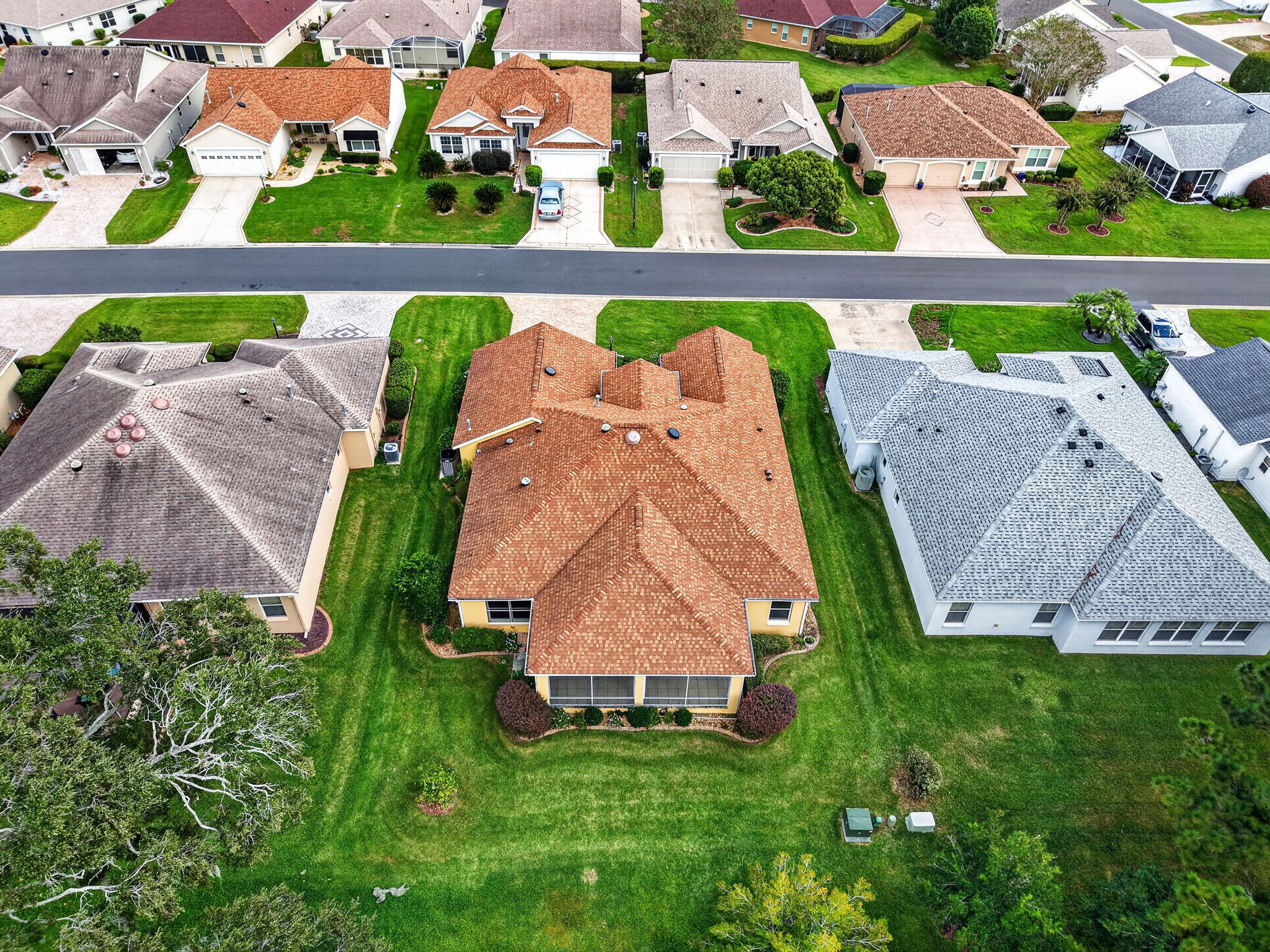 Aerial Rear Elevation