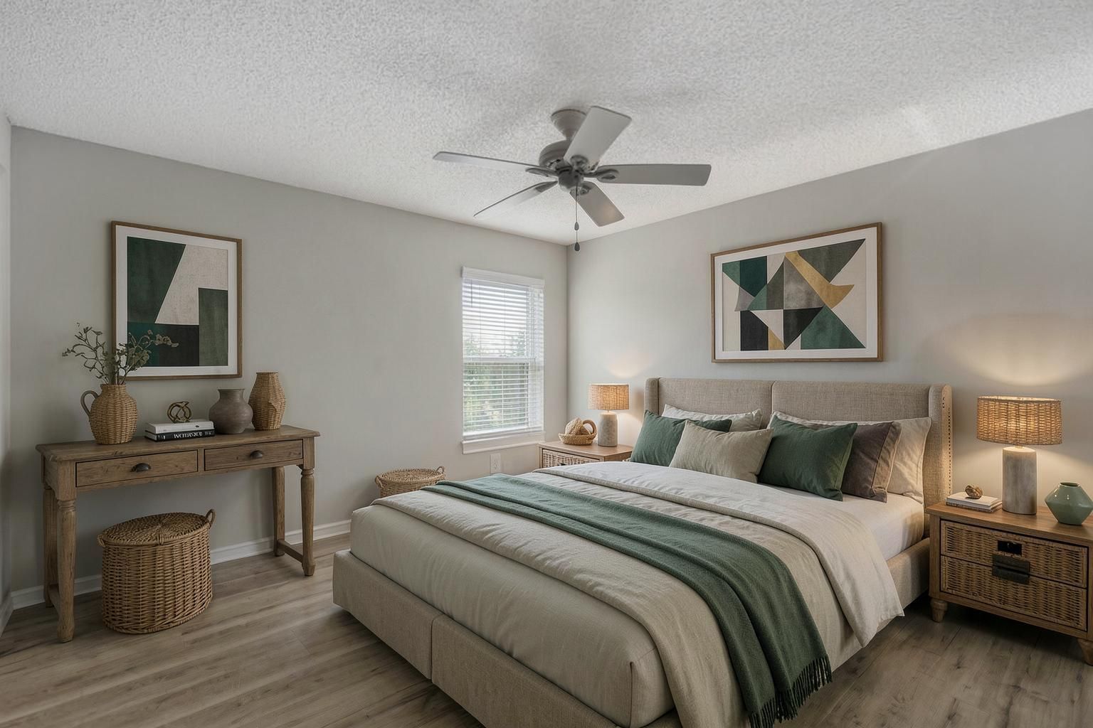 Third Bedroom-Virtually Staged