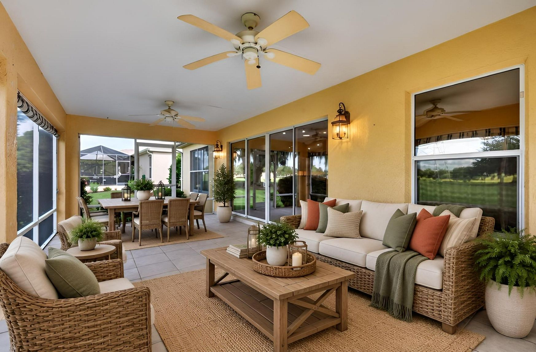 Spacious Lanai-Virtually Staged