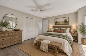 Second Bedroom-Virtually Staged