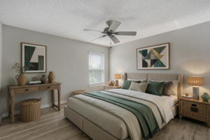 Third Bedroom-Virtually Staged