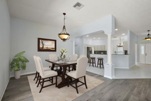 Virtually Staged- Dining Room