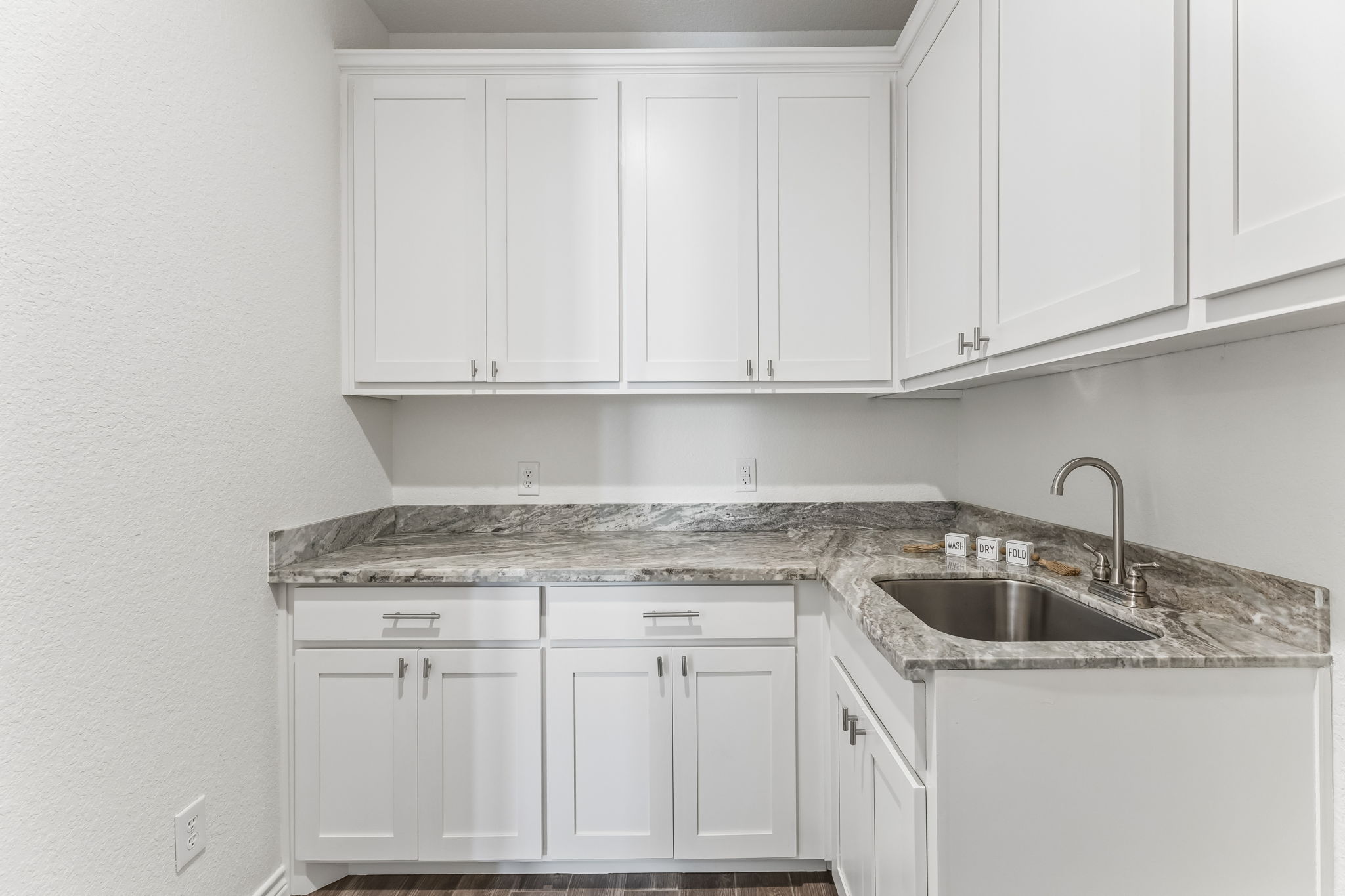 Laundry room.