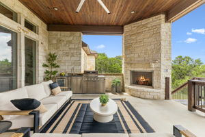 Outdoor living.