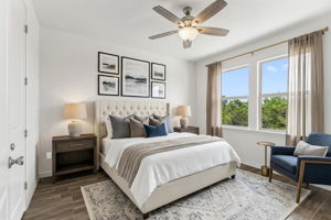 Guest bedroom number 2- Virtually staged.