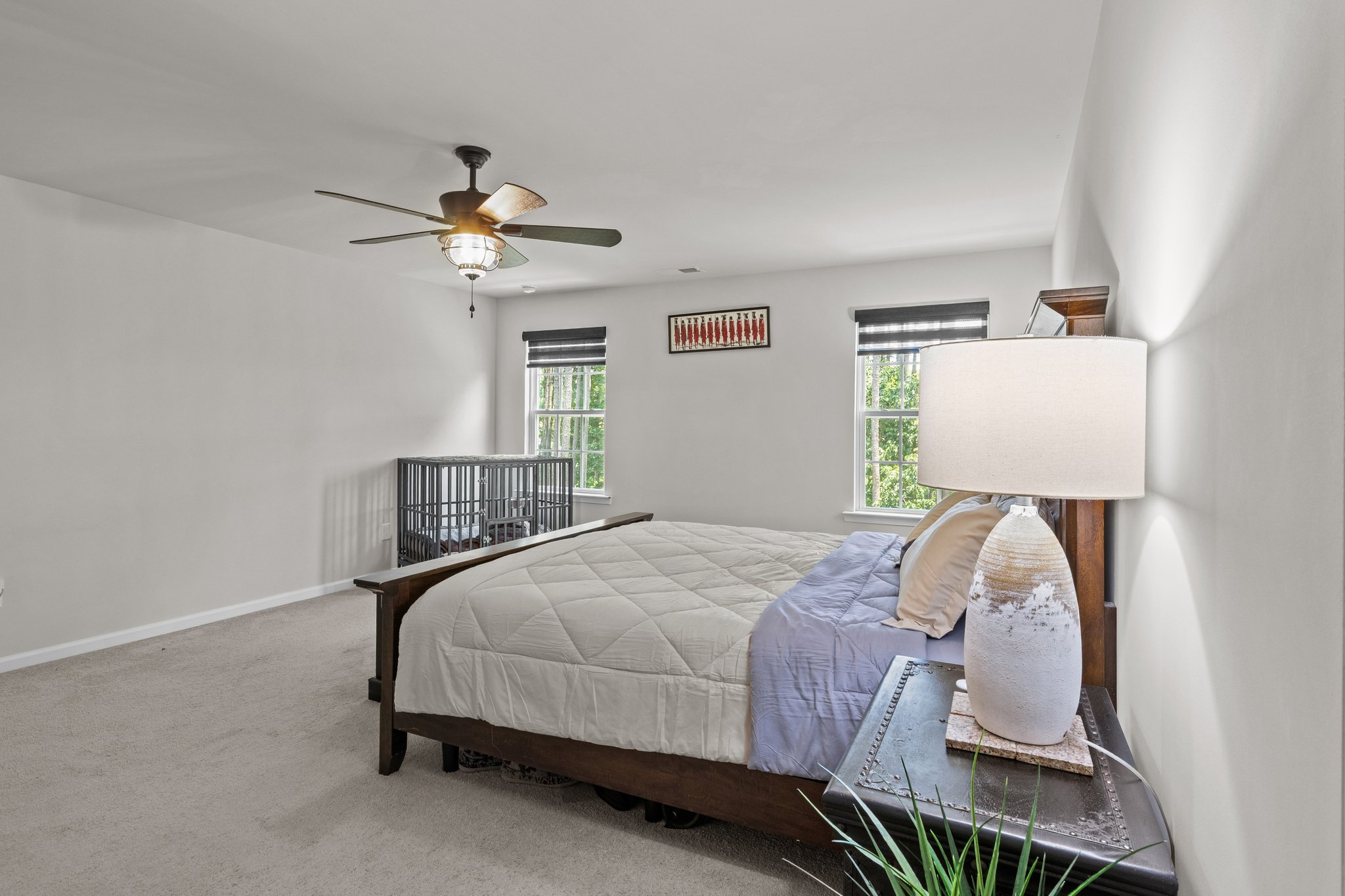 Another view from the primary bedroom located on the second floor