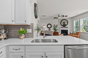 Open kitchen space