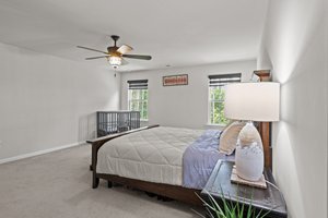 Another view from the primary bedroom located on the second floor
