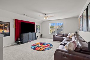 Private retreat/living area on the third floor