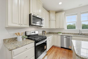 NEW microwave and stove