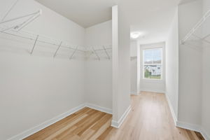 Spacious Walk-in Closet