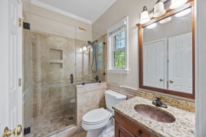 Updated 1st floor full bath