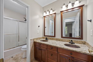 Updated hall bath