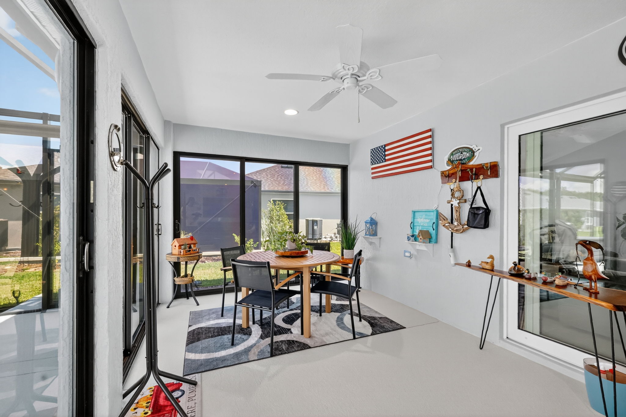 Climate Controlled Enclosed Lanai with Mini Split