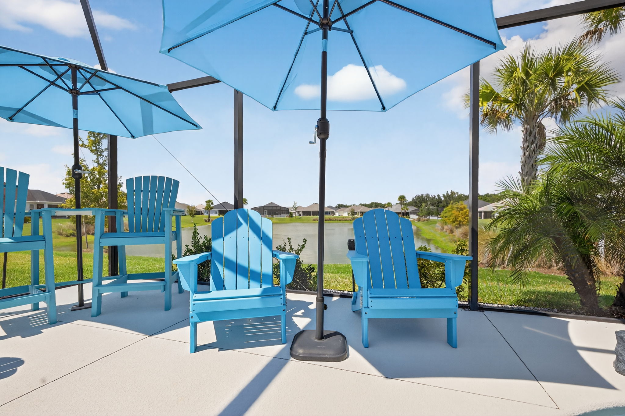 Birdcage with Water Views