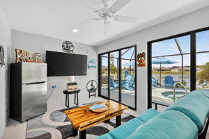 Climate Controlled Enclosed Lanai with Mini Split