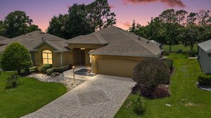 Twilight Front Elevation