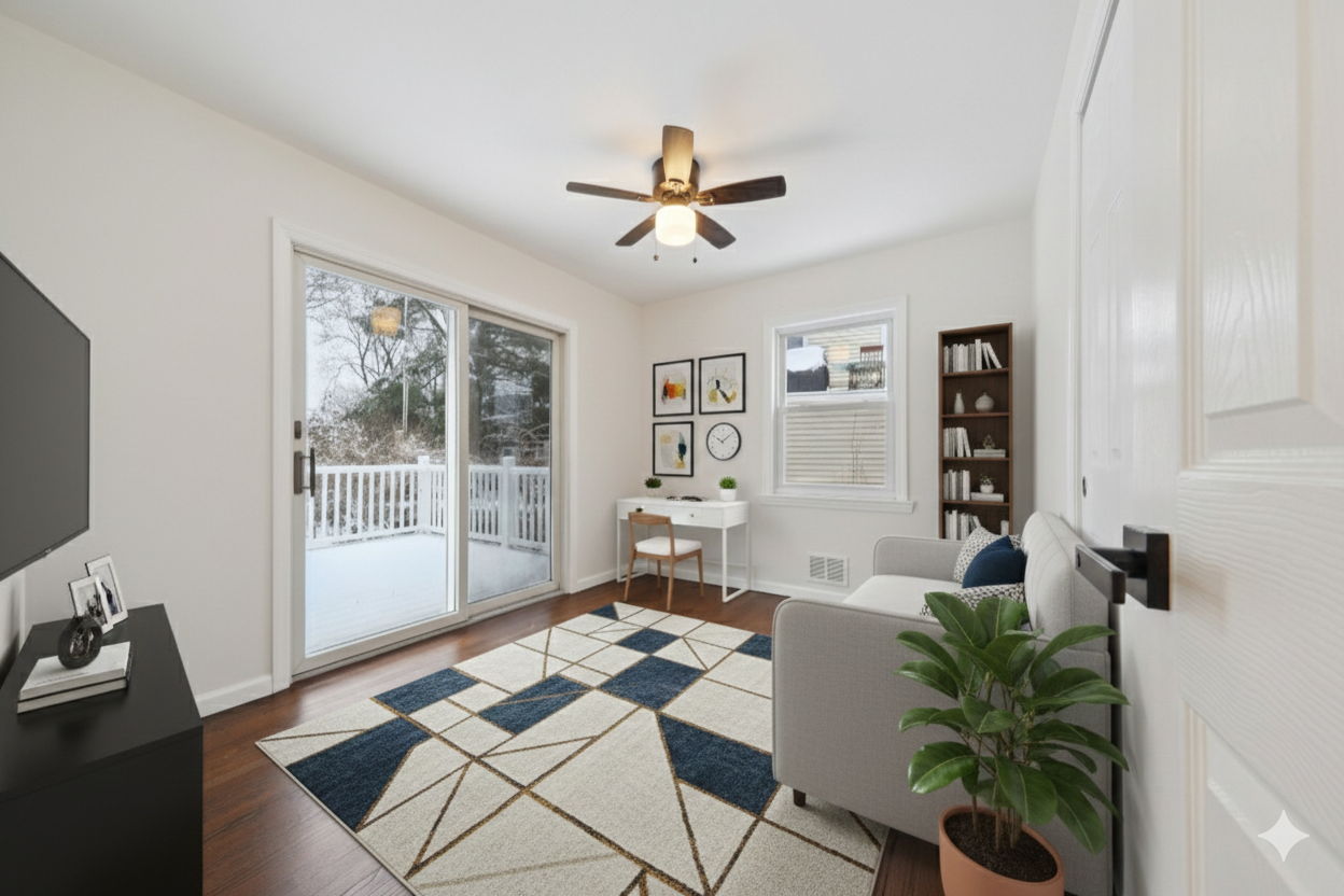 Virtually Staged as Multi Purpose Room