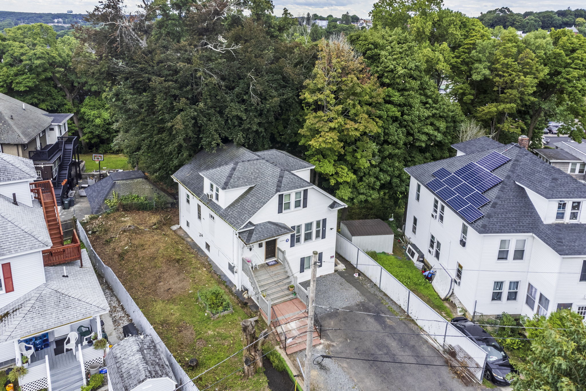 Direct Overhead View of the Property