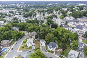 Close-up Aerial of Property and Surroundings