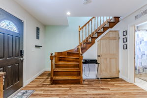 Living Area with Staircase