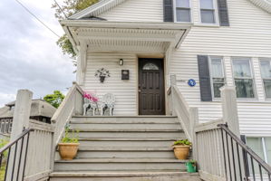 Closer Front View of the Entryway