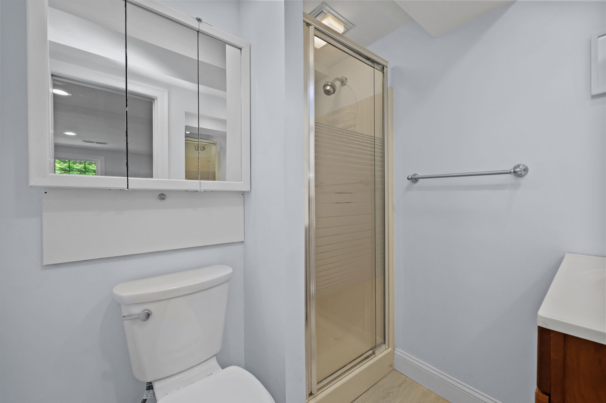 3rd Full Bathroom off LL Family Room
