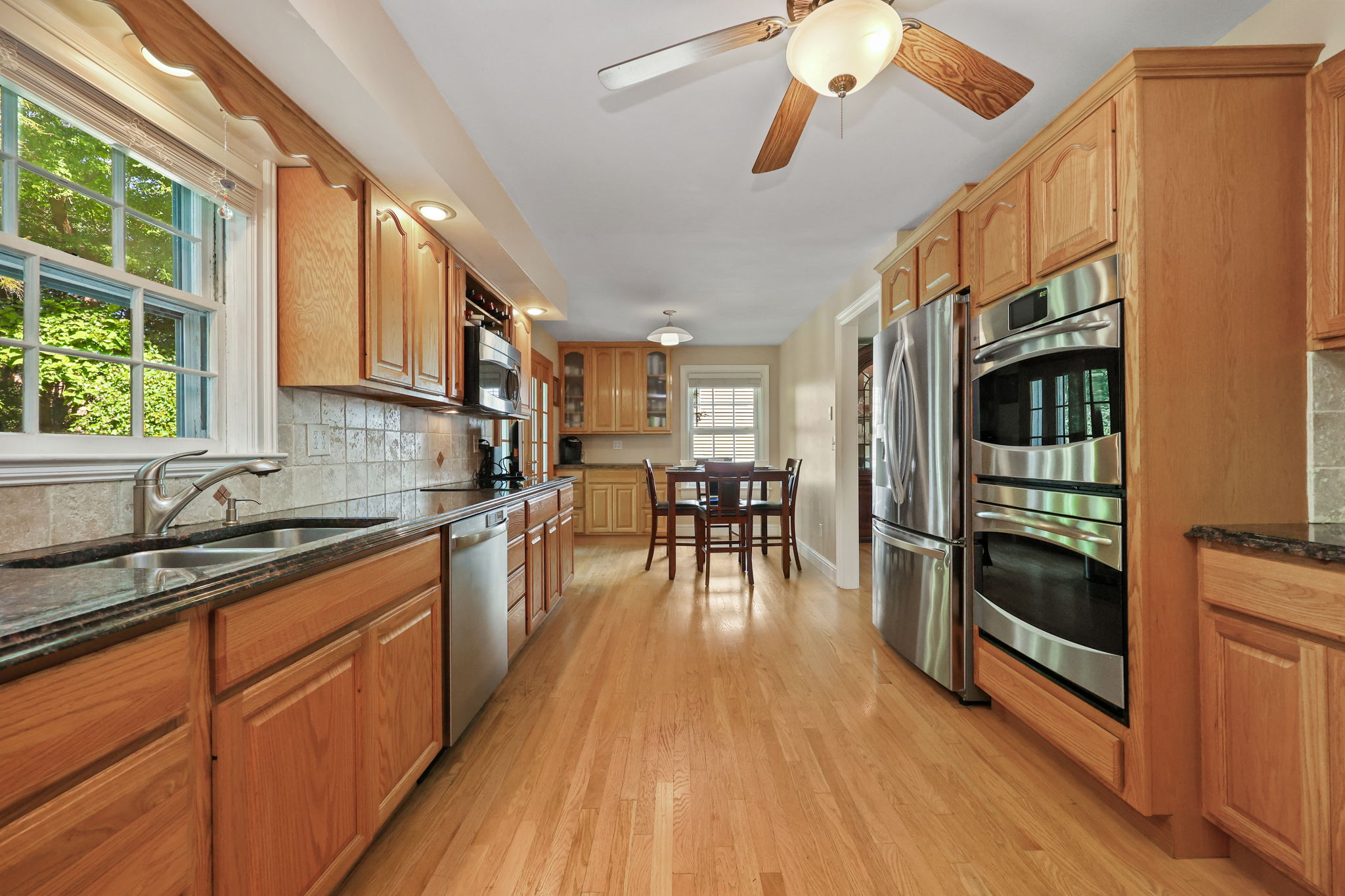Kitchen with Hardwood Floors