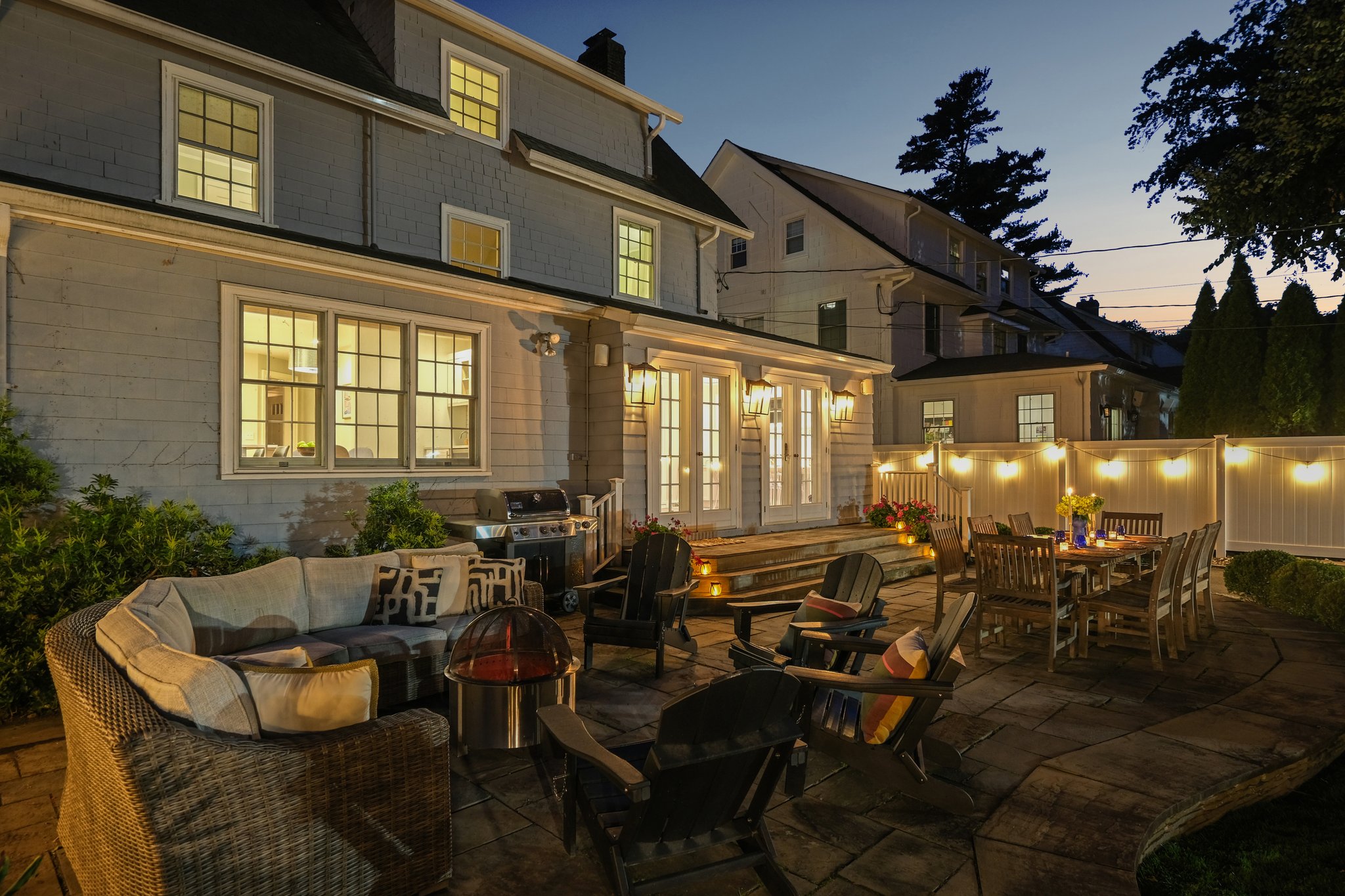 Your backyard becomes an open - "Pond-front" living across from Edgemont Park - it's like having a 15-acre front lawn, complete with sweeping green space, the pond (with fish!) walking paths, and year-round beauty.air living room - the perfect spot for morning coffee, weekend gatherings, or nights under the stars.