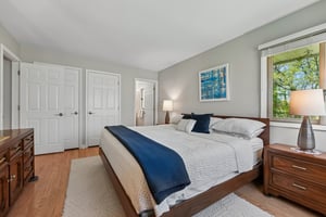 Primary Bedroom with 2 closets