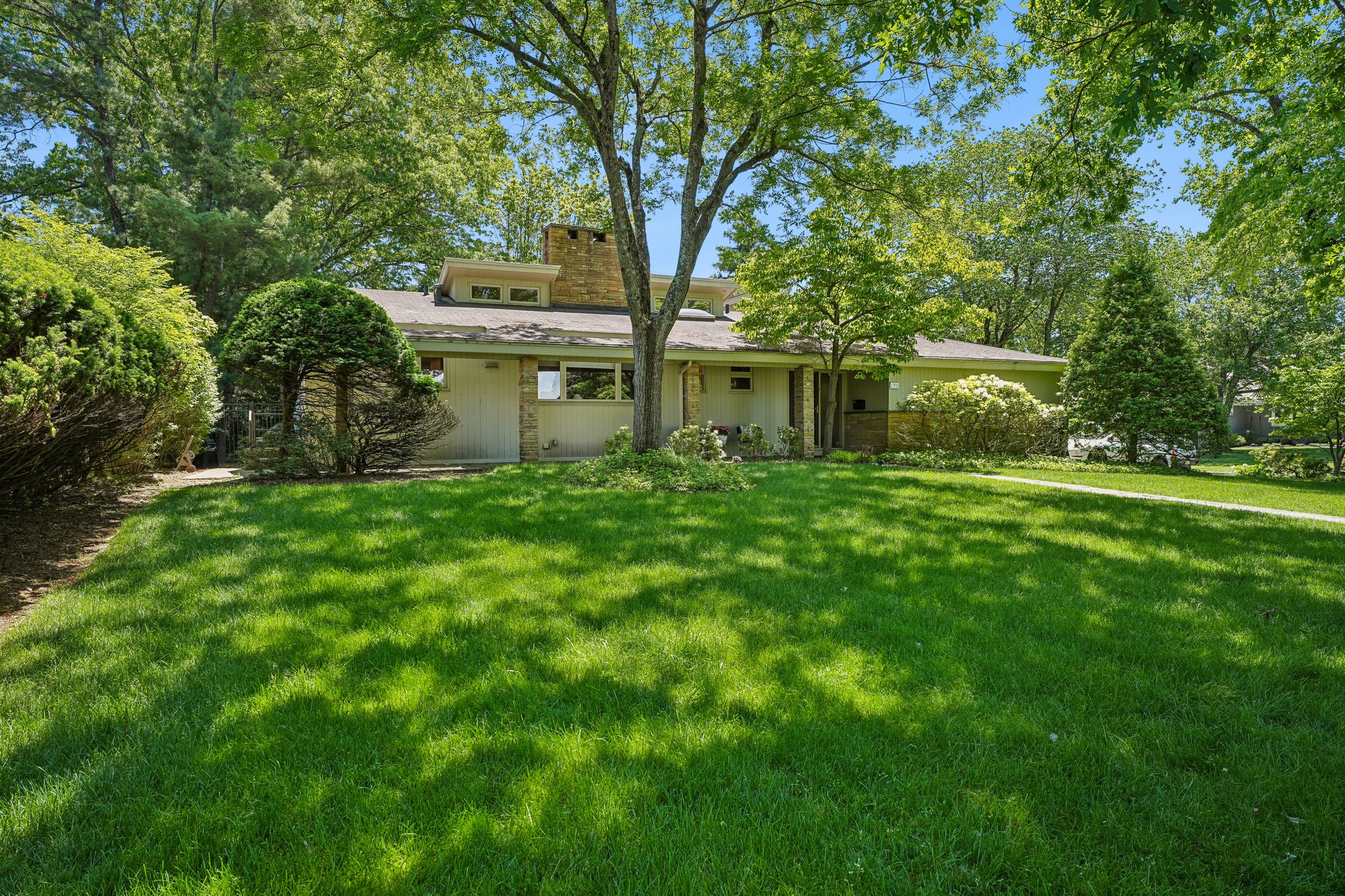 Expansive Front Yard