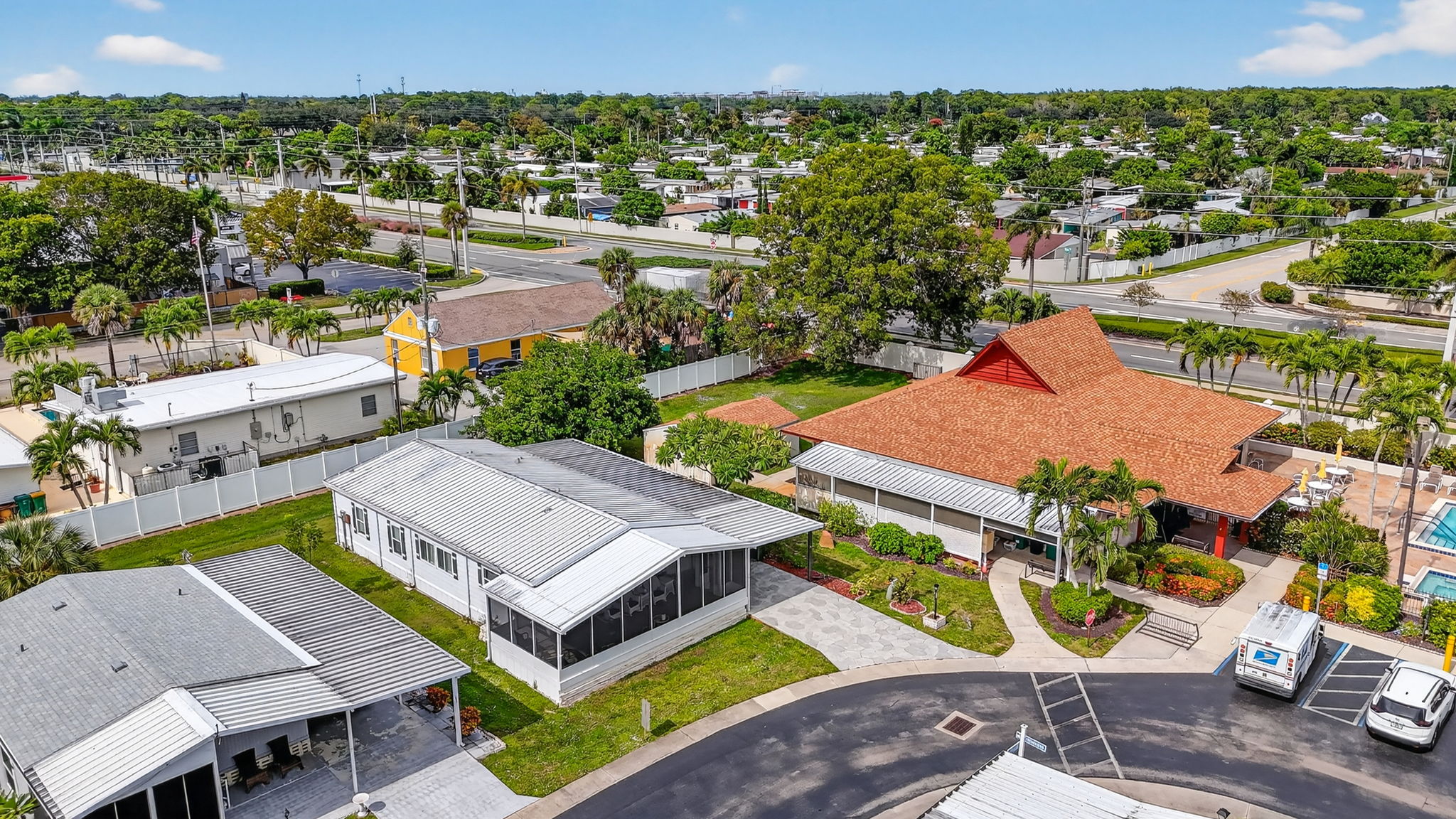 Aerial Front Exterior 3