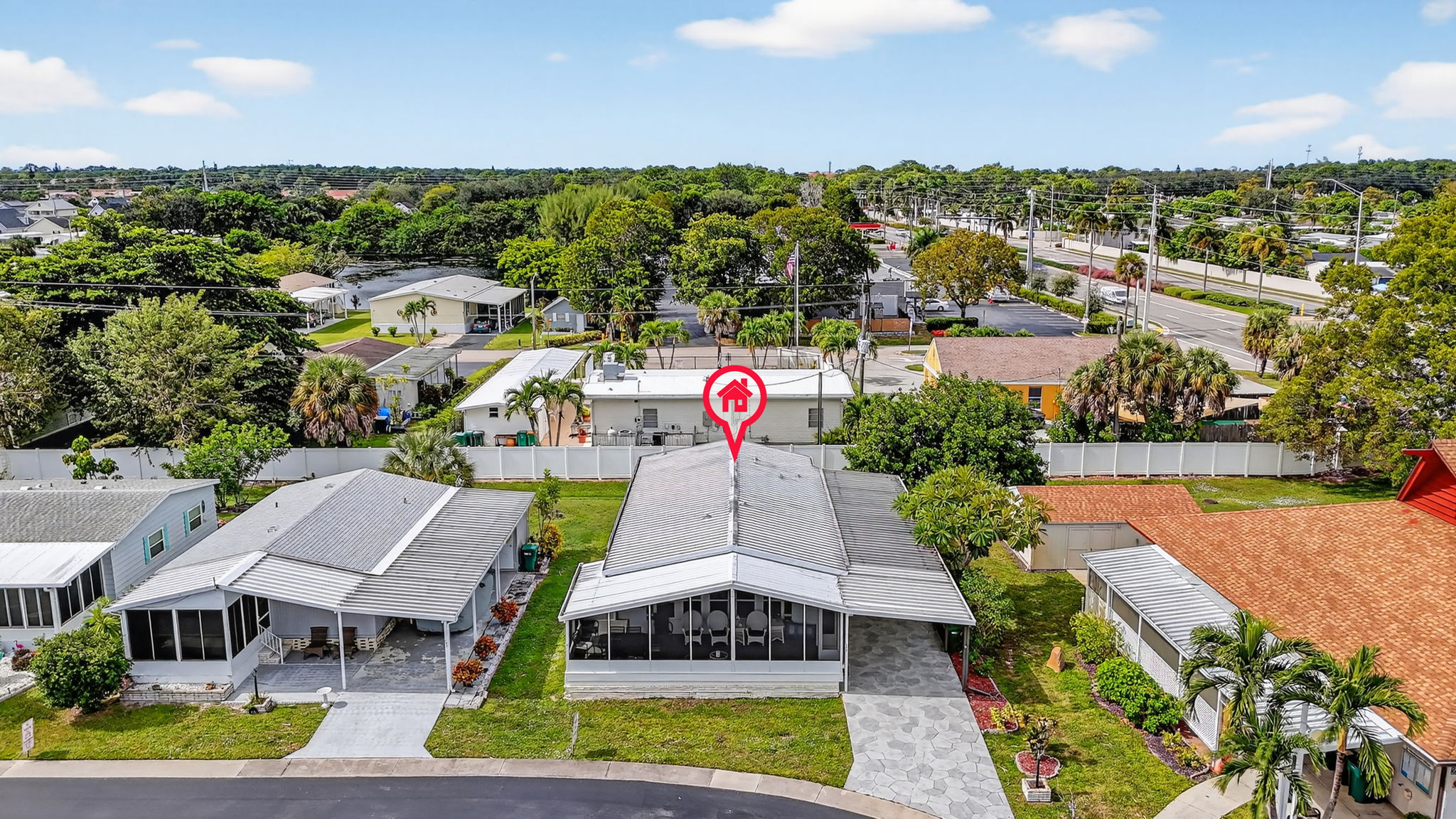 Aerial Front Exterior 1 - marker