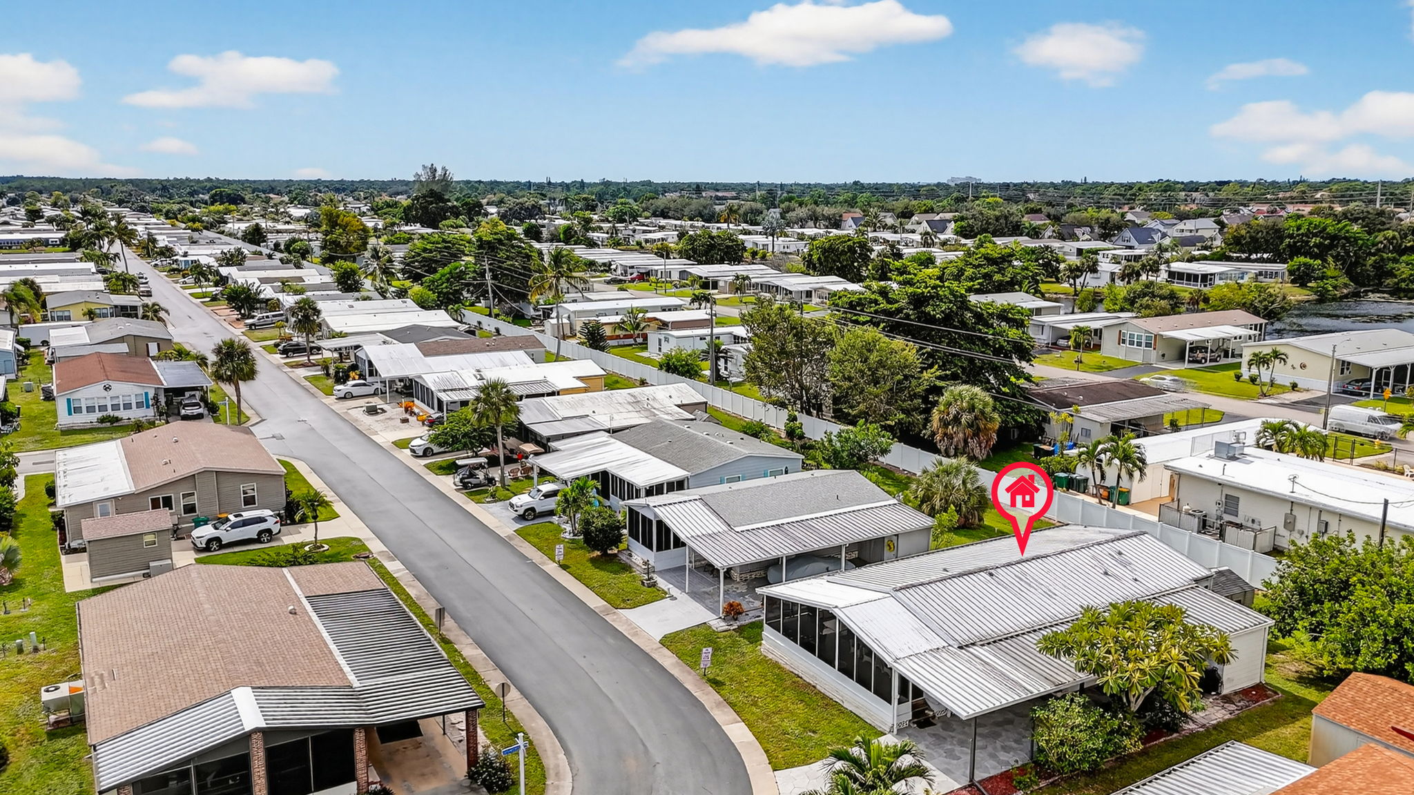 Aerial Front Exterior 2 - marker