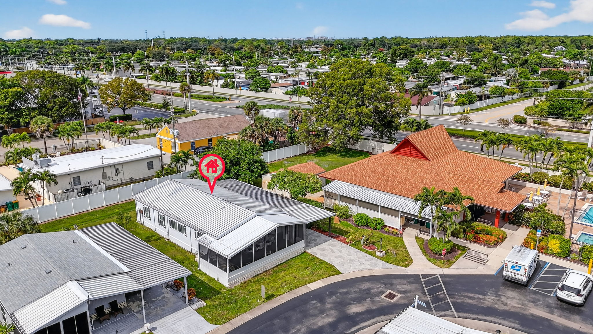 Aerial Front Exterior 3 - marker